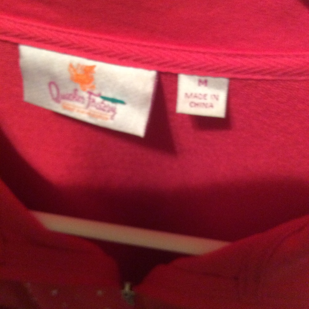 Quacker  Factory medium zip front top/jacket - Picture 2 of 9